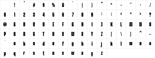 Rogeta Regular Character Map Rogeta Regular Character Map