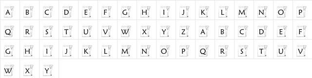 pf_bgoat1 Regular Character Map pf_bgoat1 Regular Character Map