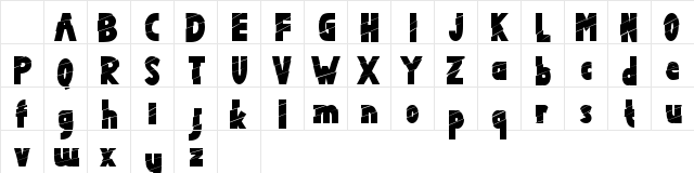 The Zander Regular Character Map The Zander Regular Character Map