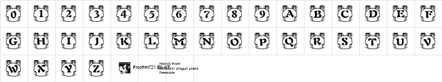 pf_greeco-display Regular Character Map pf_greeco-display Regular Character Map