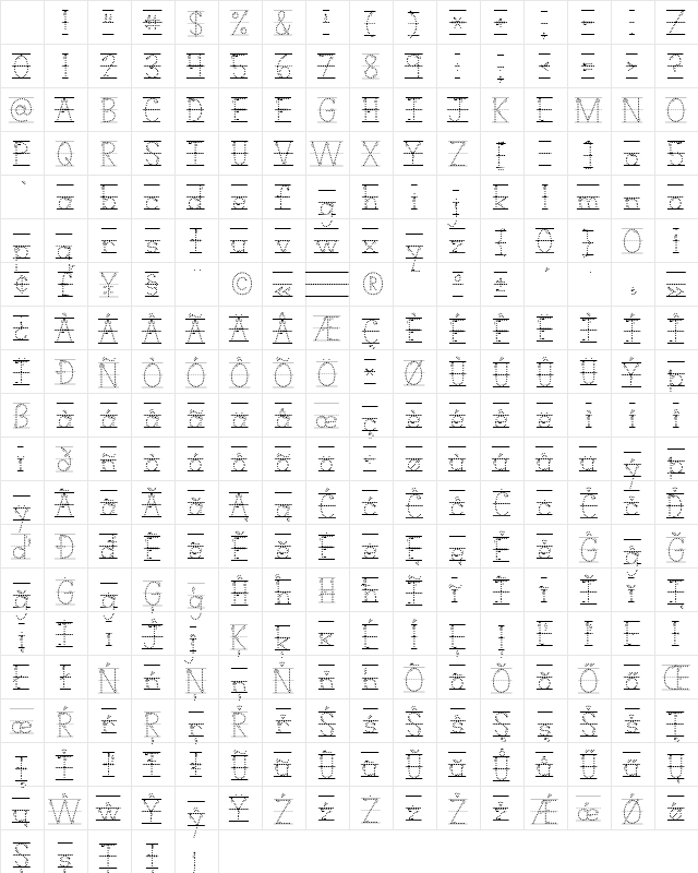 KG Teacher Created Star Lined Regular Character Map KG Teacher Created Star Lined Regular Character Map