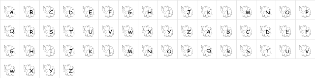 pf_oliphant1 Regular Character Map