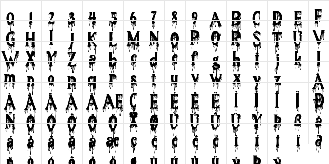 Blood Hunter Regular Character Map Blood Hunter Regular Character Map