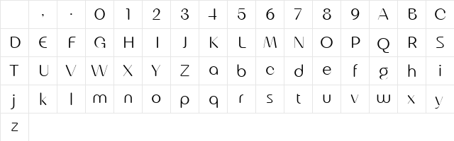 Nearo Rounded Light Regular Character Map Nearo Rounded Light Regular Character Map