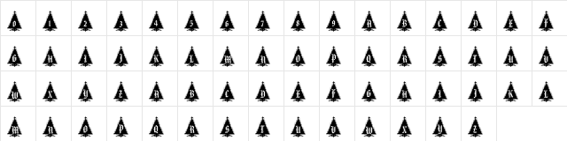 pf_xmas_tree4 Regular Character Map
