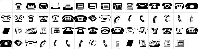 Phones NormalA Character Map Phones NormalA Character Map