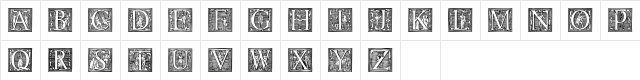 Picto Glyphs Regular Character Map Picto Glyphs Regular Character Map