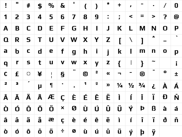 Play Bold Character Map