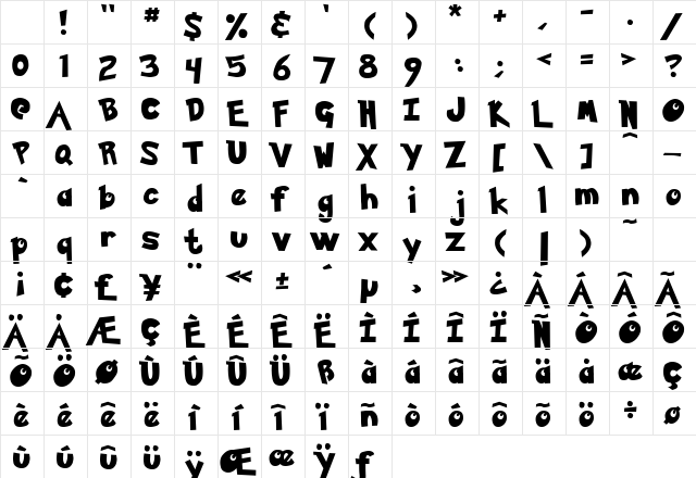 Pokemon Solid Solid Character Map Pokemon Solid Solid Character Map