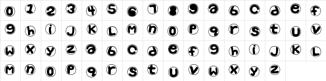 New Regular Character Map