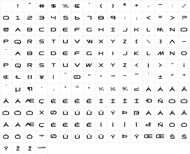 Promethean Expanded Character Map Promethean Expanded Character Map