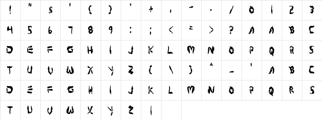 Protoplasm Condensed Condensed Character Map Protoplasm Condensed Condensed Character Map