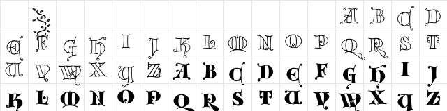 Kingthings Versalis Regular Character Map