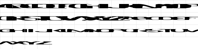 Psychye Regular Character Map Psychye Regular Character Map