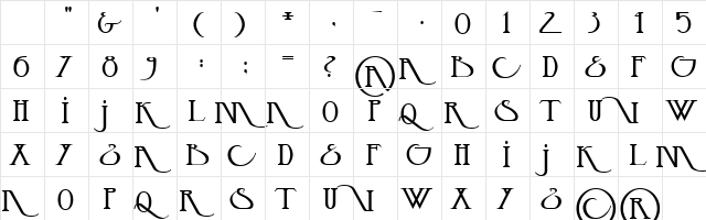 Backspace Regular Character Map Backspace Regular Character Map