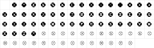 Quick, hurry up and die black Character Map