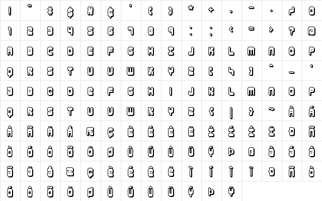 Reason Shadow BRK Normal Character Map