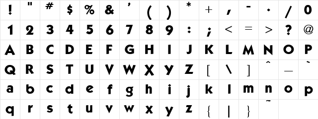 Kabel Book Character Map