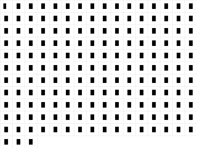 Redacted Regular Character Map Redacted Regular Character Map