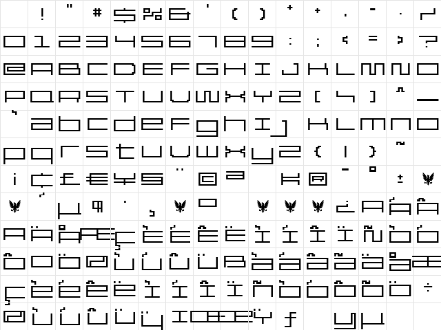 Reversion Regular Character Map Reversion Regular Character Map