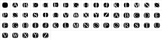 RodgauerOneRound Medium Character Map RodgauerOneRound Medium Character Map