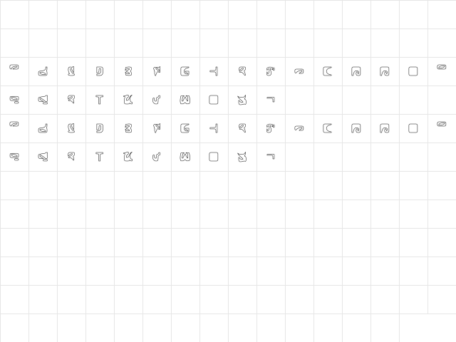 Romulus Hollow Plain Character Map
