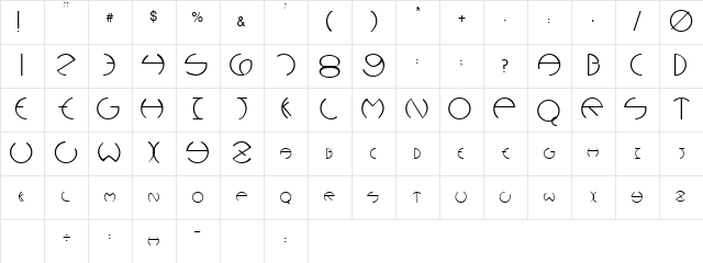 Rounders (Plain):001.001 (Plain):001.001 Character Map