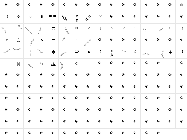 Routes A Regular Character Map