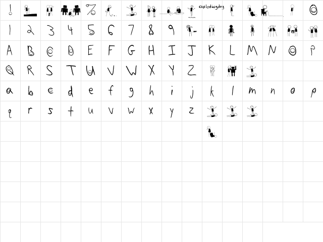 Sam Brown is My Hero Regular Character Map