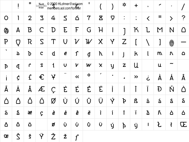 Sanitary Regular Regular Character Map Sanitary Regular Regular Character Map