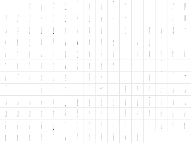 Scrapes Light Character Map Scrapes Light Character Map