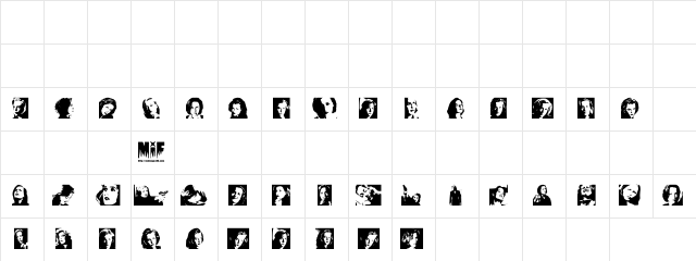 Scully Regular Character Map