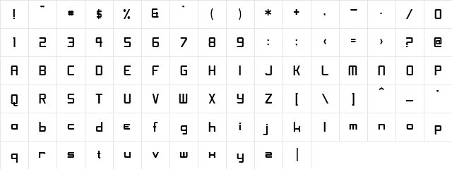 ShoomVertical Normal Character Map
