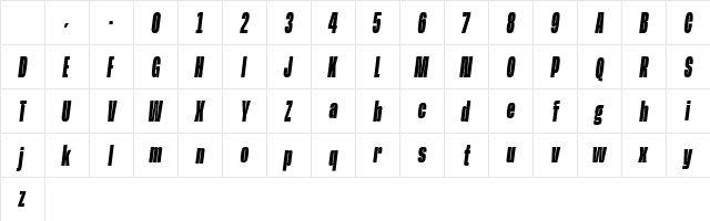 Base Neue Sup Cond Obl Bold Italic Character Map Base Neue Sup Cond Obl Bold Italic Character Map