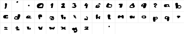 Sorvid Oddtype Character Map Sorvid Oddtype Character Map
