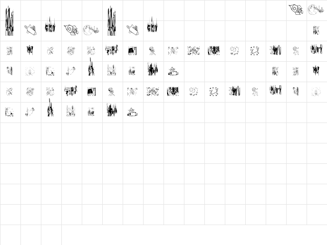 Space Regular Character Map