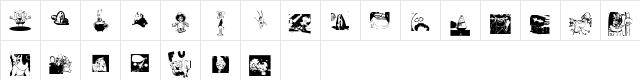 Spongebob Dingpants Regular Character Map