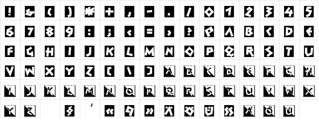 Spontan Initials Character Map Spontan Initials Character Map