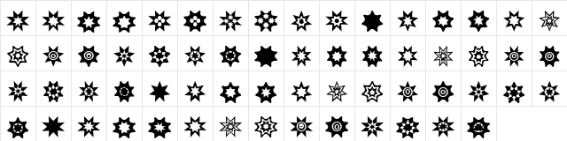 Star Things 2 Normal Character Map
