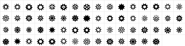 Star Things 3 Normal Character Map