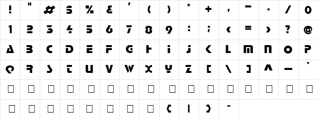 Stop Regular Character Map