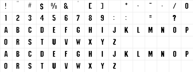 Strathmelli-Lig Regular Character Map