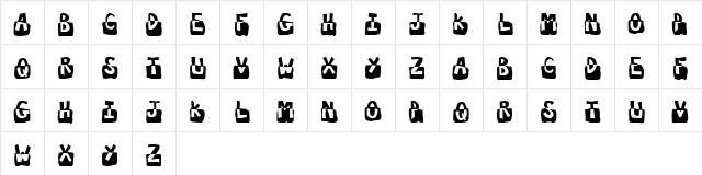 Submerged Watery Character Map