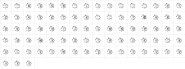 New Regular Character Map