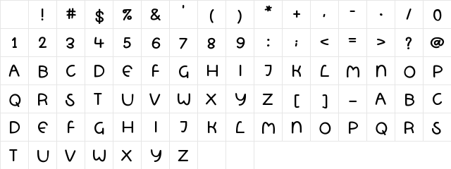 Super Power Regular Character Map Super Power Regular Character Map
