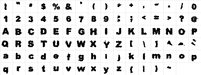 Surf Punx Heavy Character Map Surf Punx Heavy Character Map