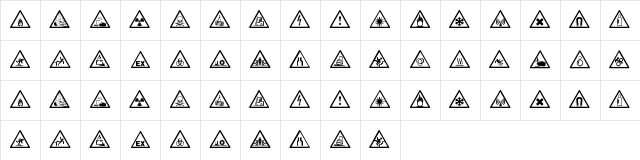 tables Regular Character Map tables Regular Character Map