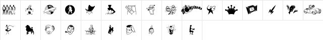 TackODing Dingbat Character Map TackODing Dingbat Character Map