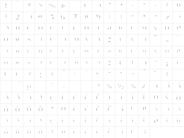 Taqueria Black Fill Dots Regular Character Map Taqueria Black Fill Dots Regular Character Map