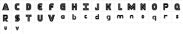 Techtonic Normal Character Map